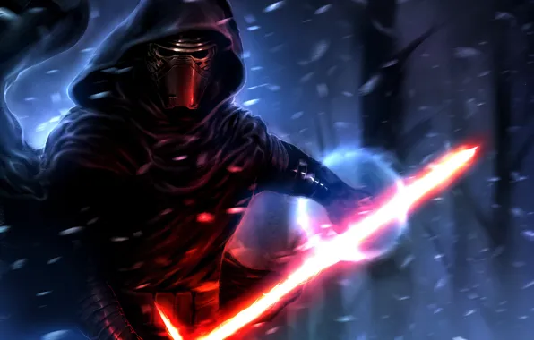 Lightsaber, sith, Star Wars: The Force Awakens, Kylo Ren, Star Wars: Episode VII The Force …