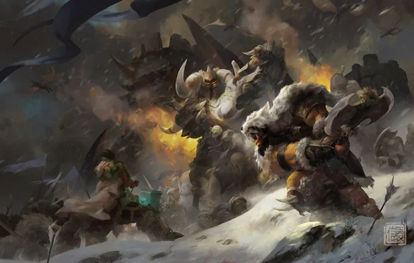 Picture WoW, Orc, warcraft, world of warcraft, Thrall, Warlords of Draenor, Go'el, Son of Durotan