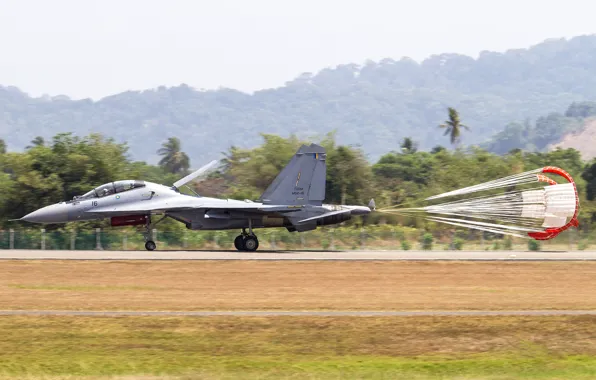 Picture fighter, multipurpose, shock, double, SU-30MK