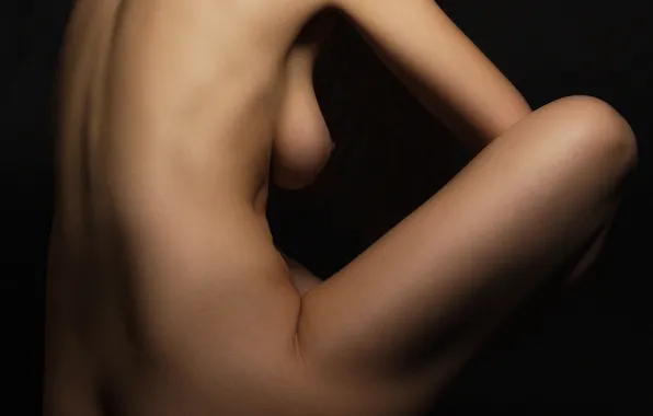 Chest, girl, naked, back, girl, photography, photographer, model