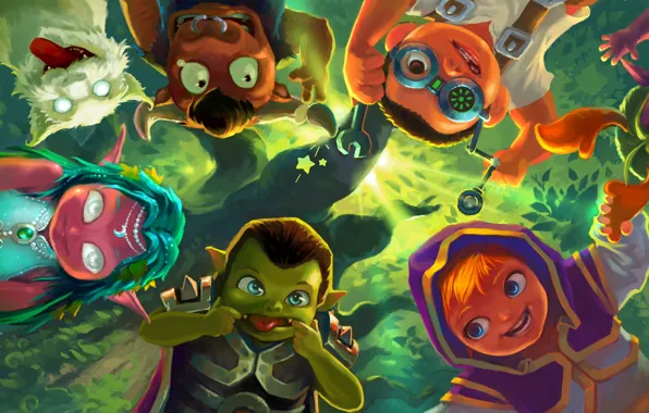 Wow, world of warcraft, Thrall, kids, thrall, Jaina Proudmoore, tyrande whisperwind, Tyrande Whisper Wind