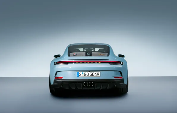 911, Porsche, rear view, Porsche 911 S/T Heritage Design Package