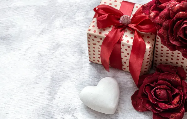 Love, flowers, heart, roses, bouquet, red, heart, Valentine's Day