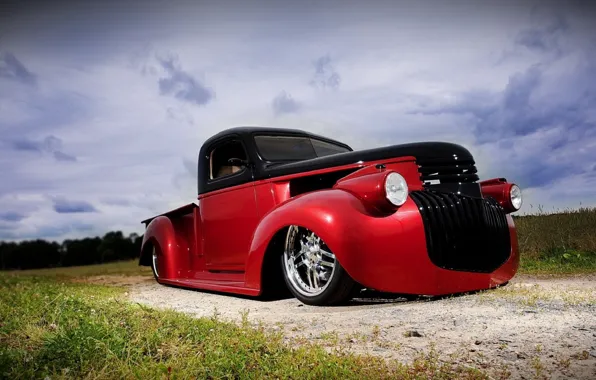 Chevrolet, pickup, Hot rod