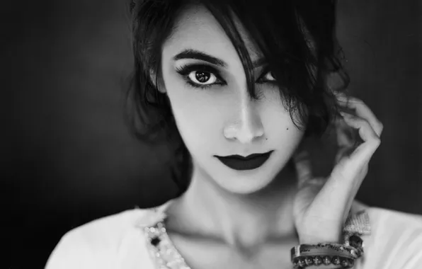 Eyes, look, girl, portrait