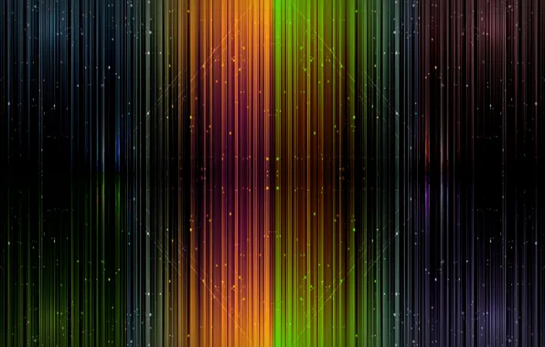 Strip, color, shadows, symmetry, gradients