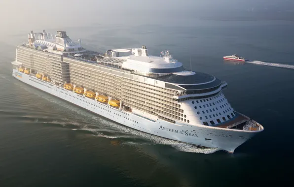 Sea, Liner, The ship, Passenger, Passenger liner, Ferry, Anthem of the Seas