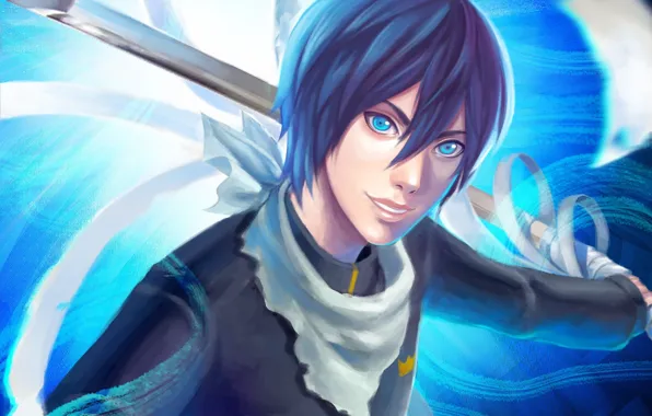 Picture art, guy, Noragami, Yato