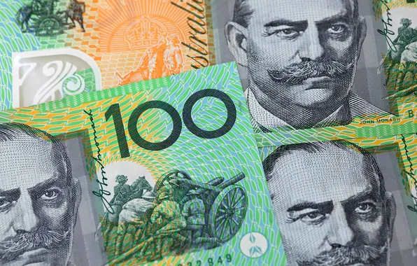 Picture note, dollar, australia, 100