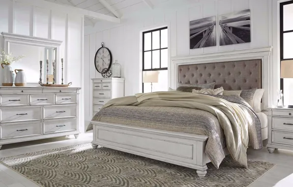 Picture room, interior, bedroom, restoration