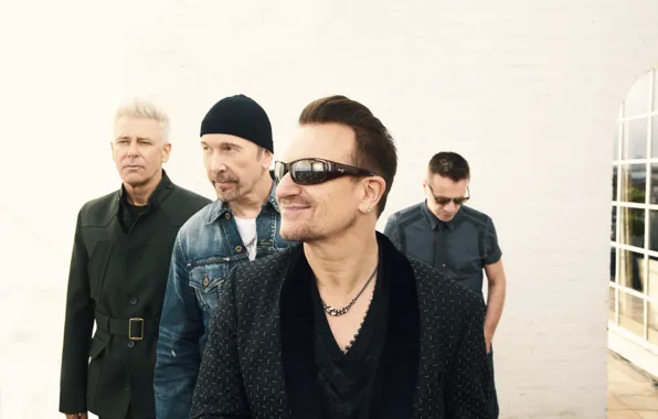 Adam Clayton, The Edge, Bono, Larry Mullen Jr.