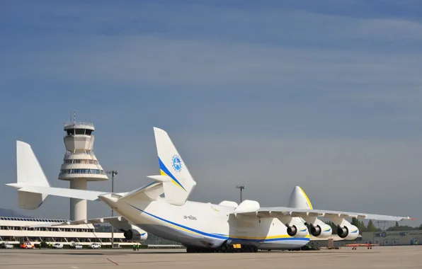 Picture The an-225, Antonov design Bureau, at the airport, the product 402, Mriya, or Dream, NATO …