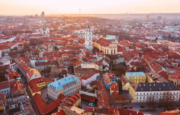 The city, Lithuania, Vilnius