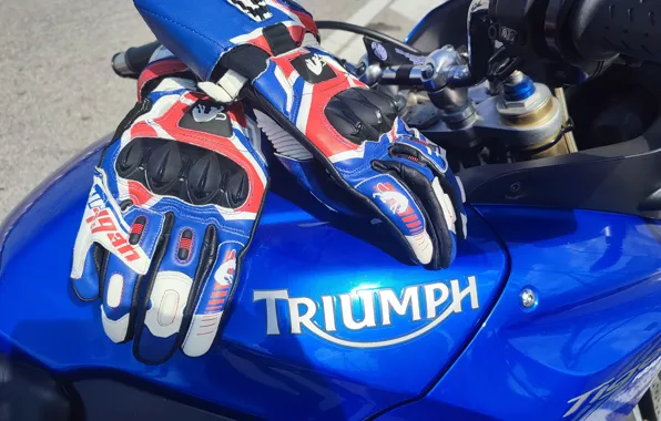 Triumph, triumph, Glove, motorbike, glove, furygan