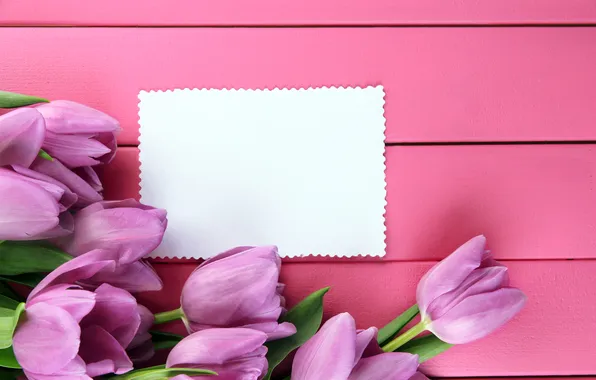 Picture flowers, bouquet, tulips, pink, wood, pink, flowers, beautiful