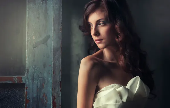 Look, portrait, makeup, lighting