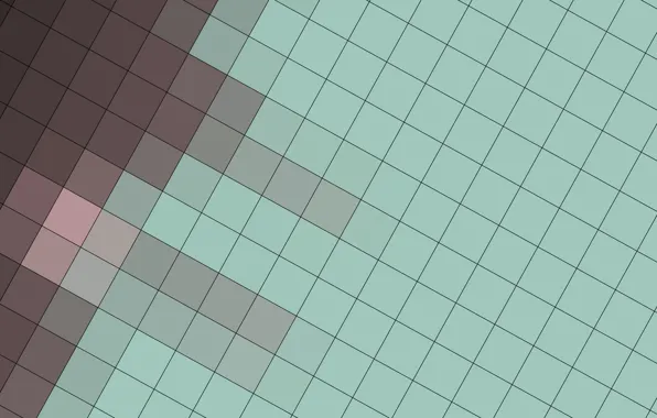 Pink, blue, squares, geometry, brown, design, color, material