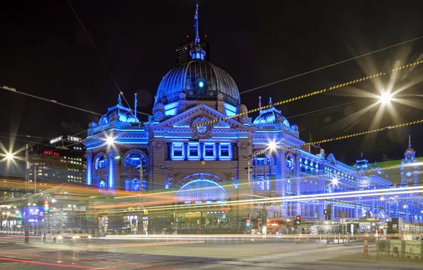 Melbourne, Australia, Building, Flinders Street Station