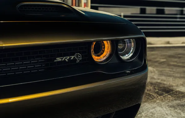 Dodge, Challenger, Lights, Hellcat, SRT