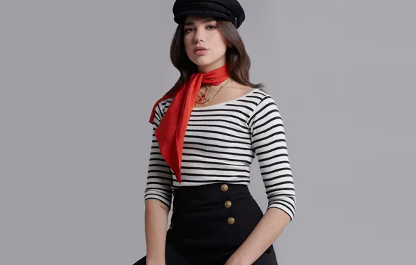 Look, girl, shawl, Vogue, Teen, decoration, Dua Lipa
