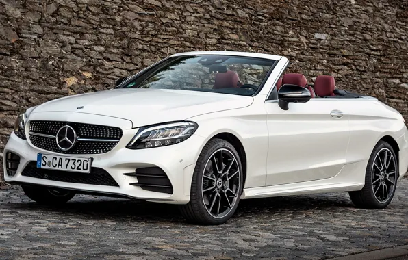 Picture Mercedes-Benz, Mercedes, 2018, Cabriolet, C-Class, AMG Line