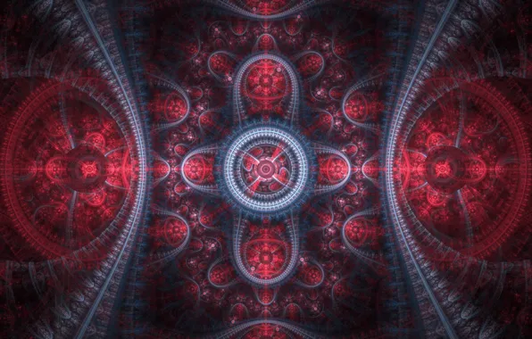 Abstraction, pattern, fractals, fractal, ornament, abstract background