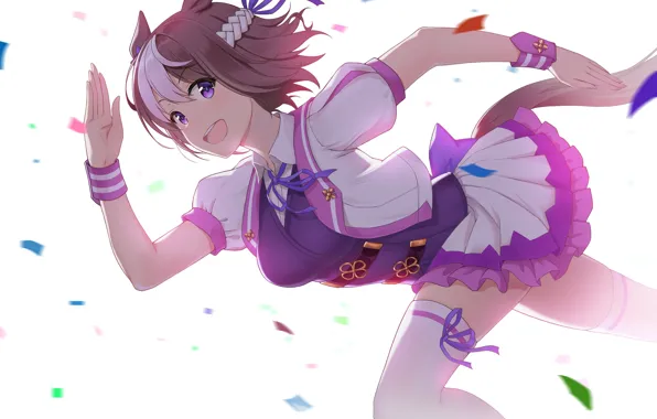 Picture girl, movement, running, runs, Uma Musume Pretty Derby