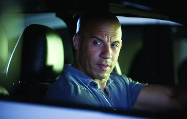 Picture look, face, man, bald, male, actor, VIN Diesel, Director