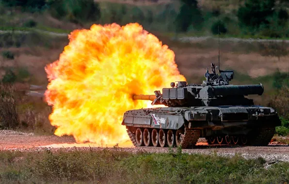 Picture weapon, shot, tank, T 80u