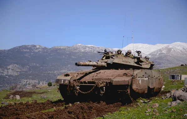 Tank, combat, main, Merkava, Israel, "Merkava", The Golan heights