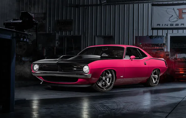 Pink, Plymouth, SEMA, Garage, Infected, Ringbrothers, Plymouth Cuda, SEMA 2024