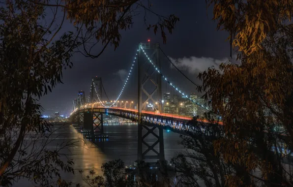 CA, USA, California, San Francisco, Bay Bridge