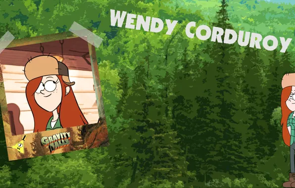 Gravity Falls, Gravity Falls, Wendy Cordroy, Wendy, wendy corduroy