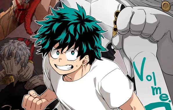 Picture anime, art, Boku no Hero Academy, My hero Academy, Isuku