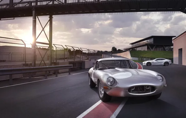 Jaguar, Jaguar, E-Type, trek, revived, Lightweight, And-tayp