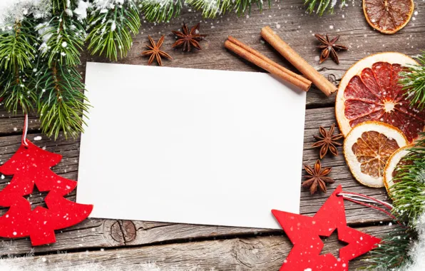 Snow, paper, Board, star, Christmas, New year, cardboard, cinnamon