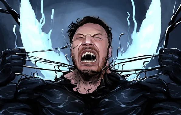 Creek, Tom Hardy, Tom Hardy, Venom, Venom