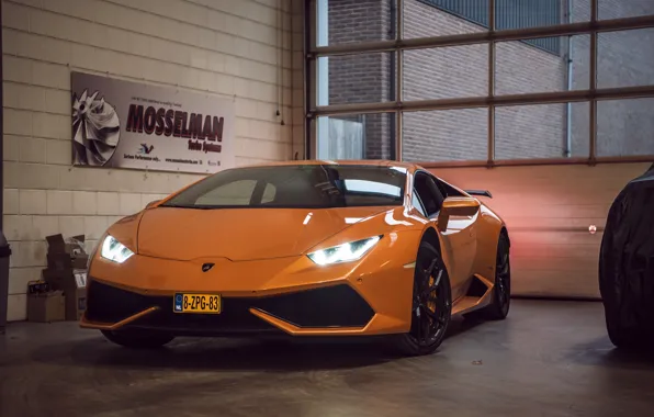 Picture Lamborghini, Orange, LP 610-4, Hurricane