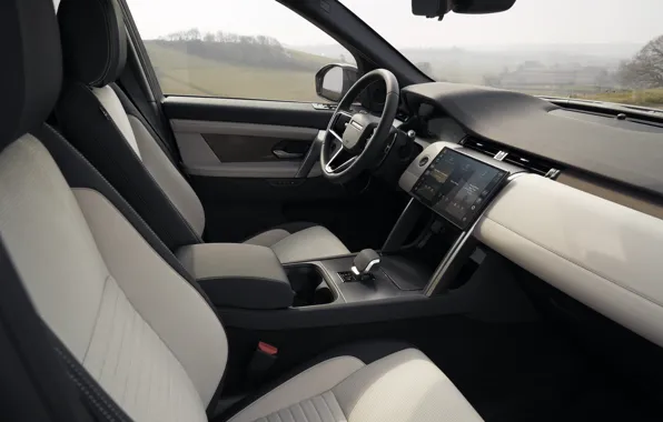Land Rover, the interior of the car, Land Rover Discovery Sport HSE