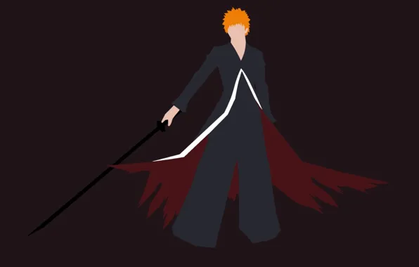 Sword, game, Bleach, anime, katana, boy, bankai, asian