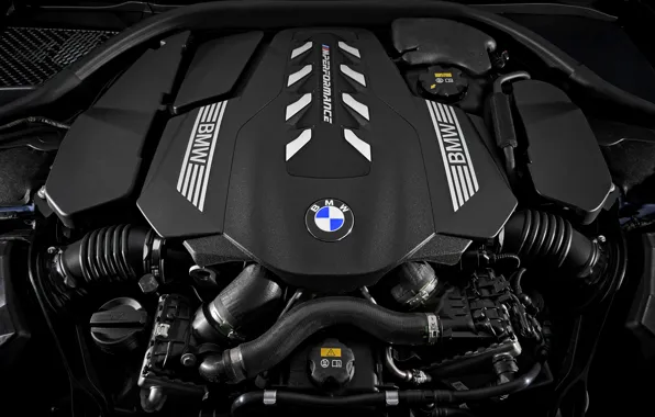 Picture engine, coupe, BMW, cover, Coupe, 2018, V8, 8-Series