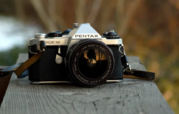 Background, camera, Pentax ME Super