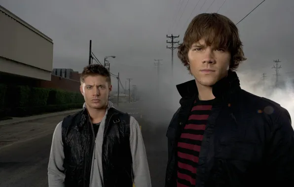 Actor, Supernatural, Jensen Ackles, Supernatural, Sam, Dean, Jensen Ackles, over the padalecki jared