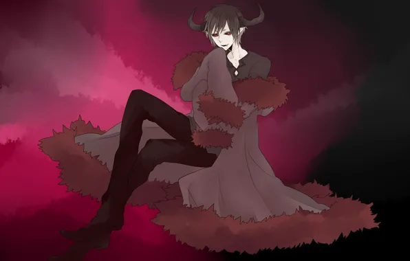 The demon, art, guy, Of izaya, Durarara!!, Of Izaya Orihara