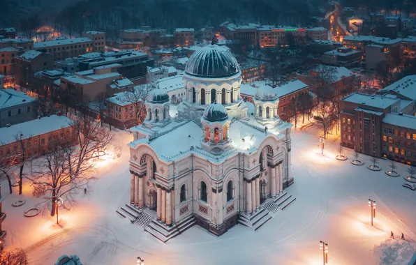 The city, Lithuania, Kaunas