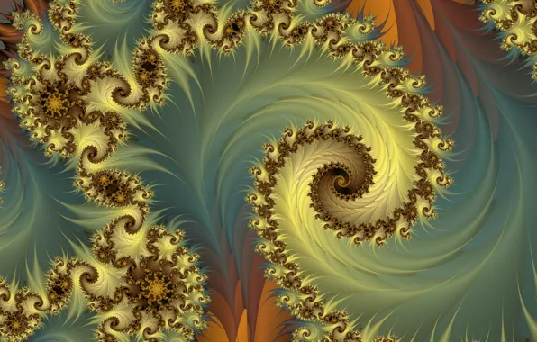 Wallpaper, pattern, fractal