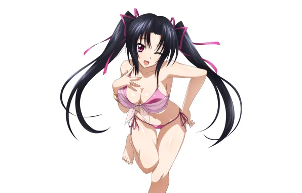 Picture girl, sexy, cleavage, long hair, boobs, anime, beautiful, pretty