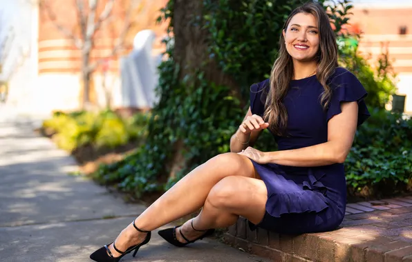 Girl, sweetheart, model, Smile, Wallpaper, Shoes, brown hair, Heels