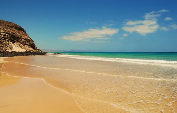 Picture beach, nature, the ocean, shore, ISLAS CANARIAS