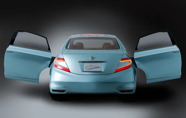 Concept, Nissan, Nissan, the concept car, sedan, 2007, Nissan Intima